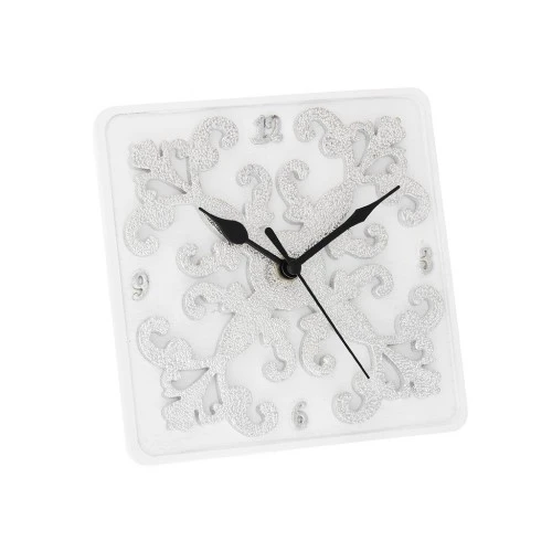 OROLOGIO DA TAVOLO 10x10 DECORO BAROCCO