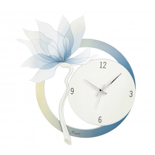 OROLOGIO ORCHIDEA 50X55 AZZURRO