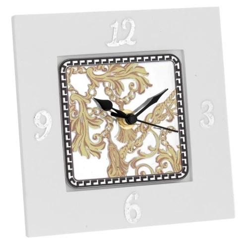 OROLOGIO QUADRATO 15X15 CON DECO MAIOLICA 1