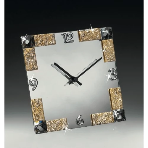 OROLOGIO CON SPECCHIO FOGLIA ORO - RANOLDI