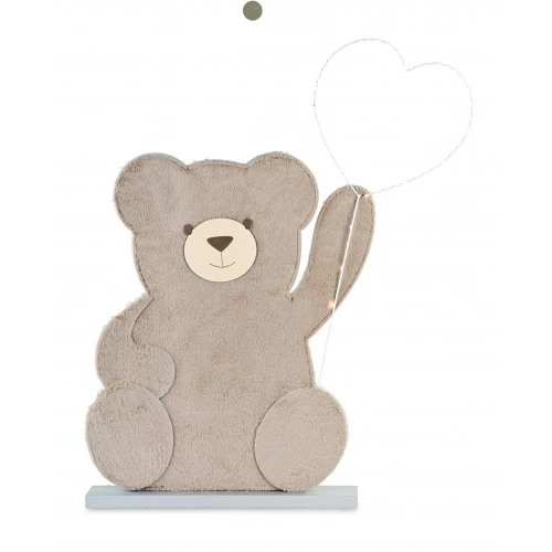 ORSETTO CON CUORE LED