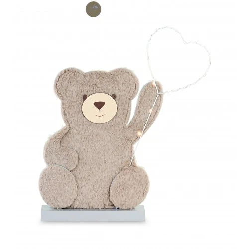 ORSETTO CON CUORE LED