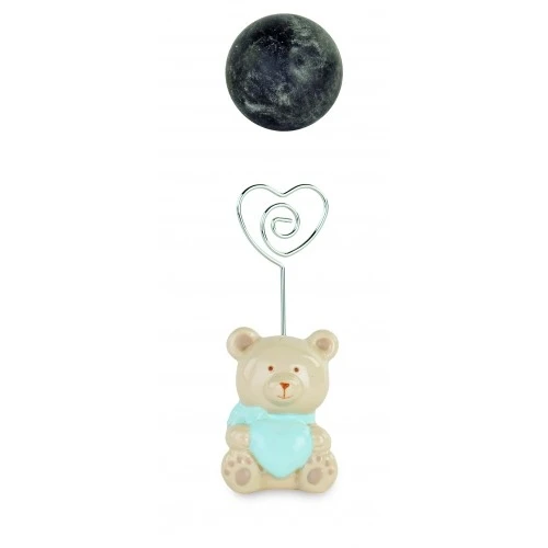 ORSETTO SEGNAPOSTO AZZURRO