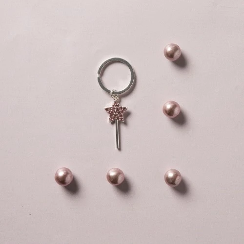 PORTACHIAVI SILVER BACCHETTA MAGICA CM.3