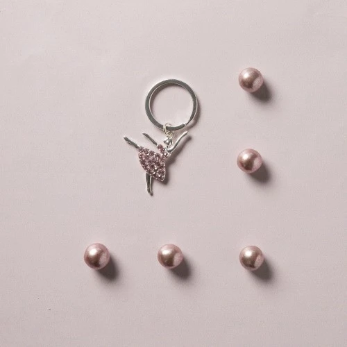 PORTACHIAVI SILVER BALLERINA CM.3