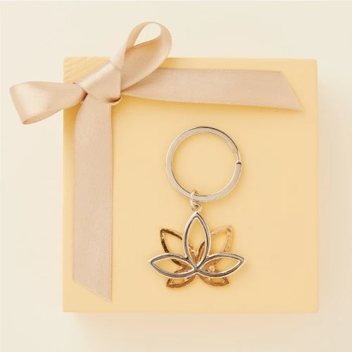 PORTACHIAVI GRANDE FIORE DI LOTO - CLARALUNA 2025