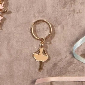 P.CHIAVI GRANDE ORO BALLERINA