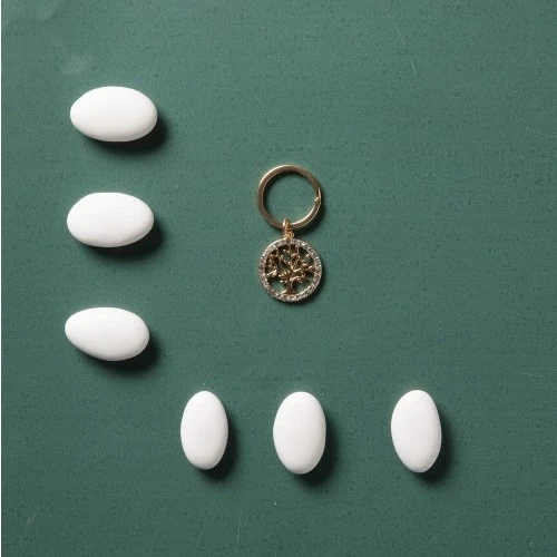 PORTACHIAVI ORO ALBERO DELLA VITA CM.2,5