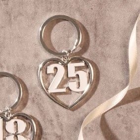 PORTACHIAVI PICCOLO SILVER 25°