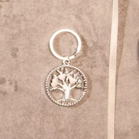 PORTACHIAVI PICCOLO SILVER ALBERO DELLA VIA