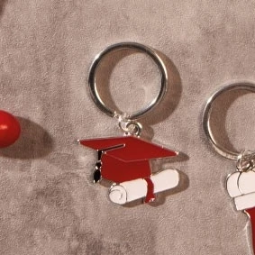 PORTACHIAVI PICCOLO SILVER LAUREA