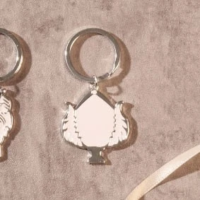 PORTACHIAVI PICCOLO SILVER PUMO