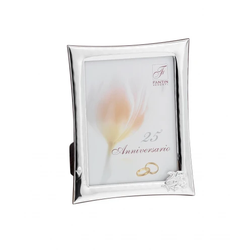 PORTA FOTOGRAFIE 10X15 ARGENTO 25