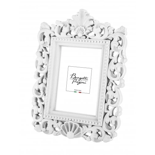P.FOTO BAROCCO 12X16 INT.6X9 BIANCO