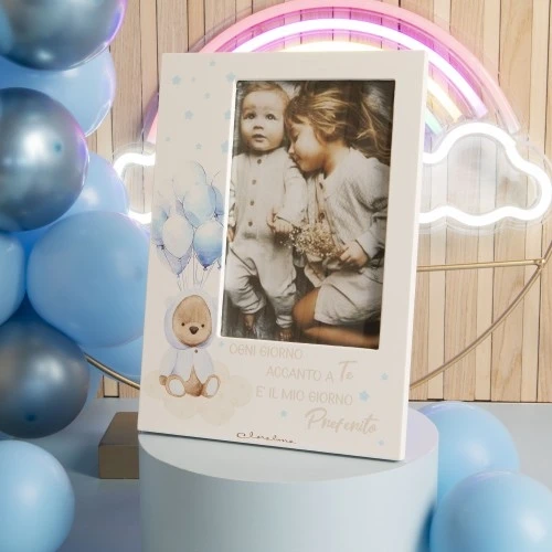 P.FOTO C/ORSETTO AZZURRO