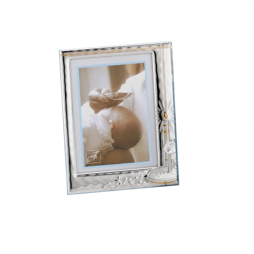 PORTAFOTO FONTE BATTESIMALE CELESTE