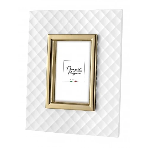 P.FOTO MODERNO INT.13X18 BIANCO/ORO