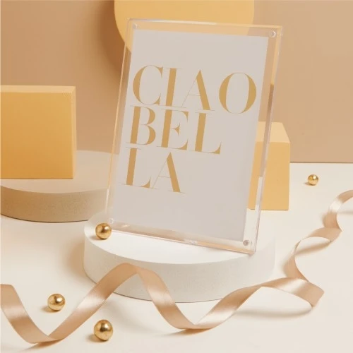 PORTAFOTO PLEX GRANDE BIANCO - CLARALUNA 2025