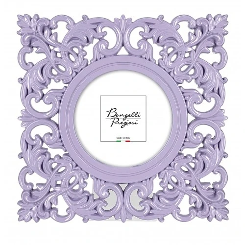 PORTAFOTO QUADRO BAROCCO INT D15 LILLA