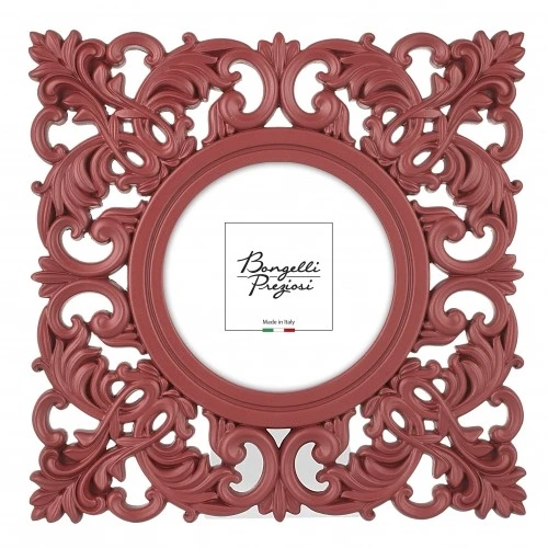 PORTAFOTO QUADRO BAROCCO INT.D15 ROSSO