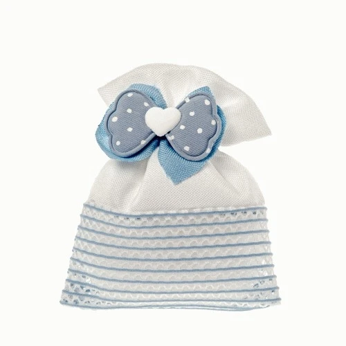 SACCHETTINO CONFETTI PAPILLON BAG CM.8,5X11 CIELO 