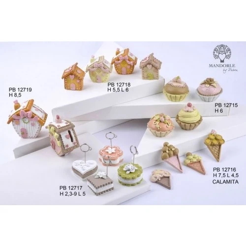 CLIP PASTICCINO 5 CM. RESINA