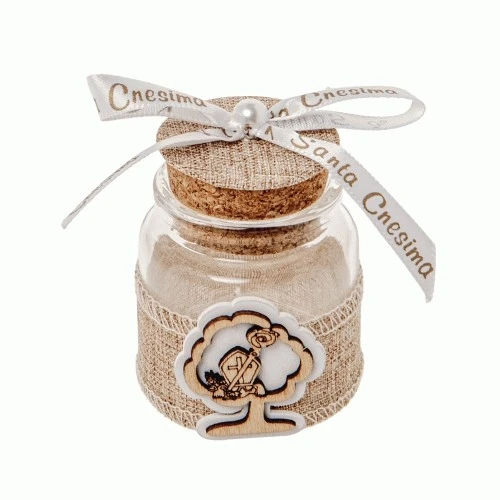 PORTACONFETTI PEARL BARATTOLO H.7 CRESIMA 
