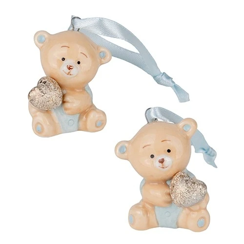 BOMBONIERA PELUCHE ORSO C.LO CM4