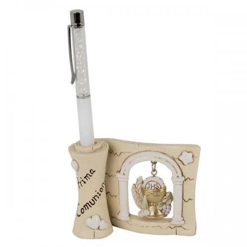 BOMBONIERA - PENNA ICONA COMUNIONE CM.10 H.17 