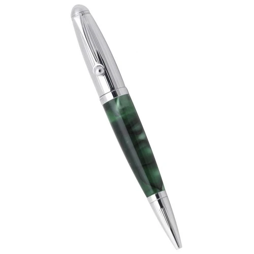 PENNA SFERA CON MEMORIA USB 16GB IN BICOLORE VERDE