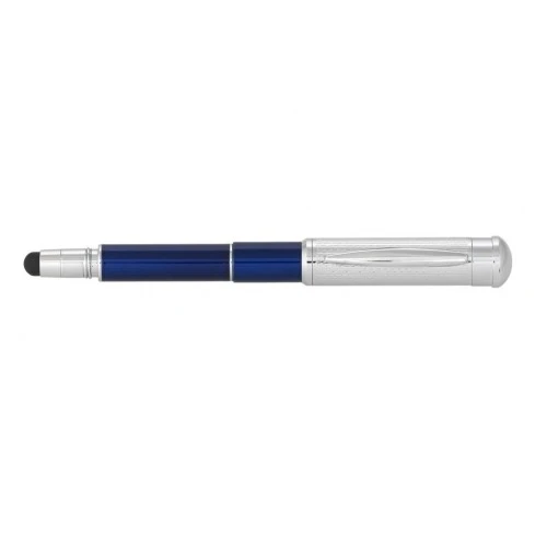 PENNA TRIS CON USB 16GB E SOFT TOUCH CORPO BLU