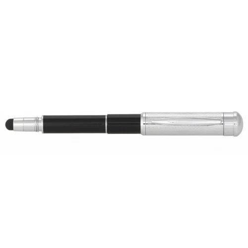 PENNA TRIS CON USB 16GB E SOFT TOUCH CORPO NERO