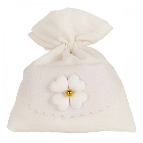 SACCHETTINO CONFETTI PERLE BAG CM.10X12 FIORE 