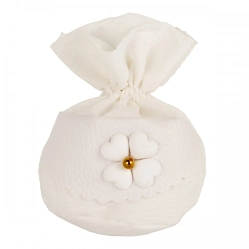 SACCHETTINO CONFETTI PERLE BAG PALLA CM.10 FIORE 