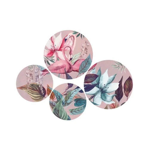 Piatti Decorativi Da Parete Nassau - Set 4 pz