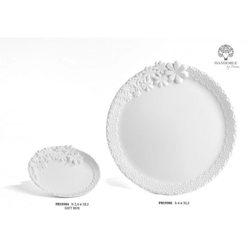 PIATTINO FIORI 18.2 CM. CERAMICA G.BOX