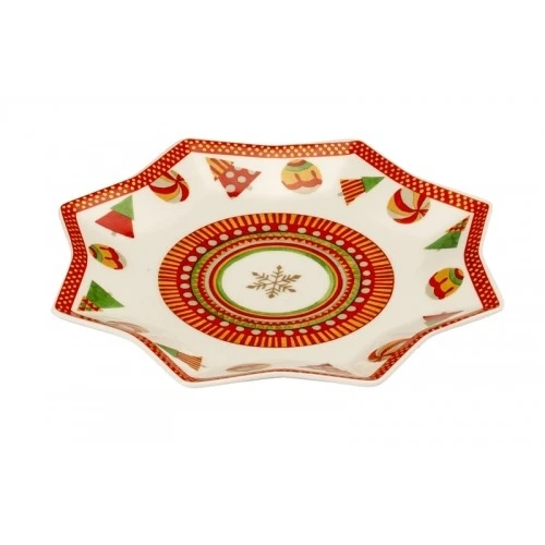 PIATTO STELLA - DECORAZIONE NATALE