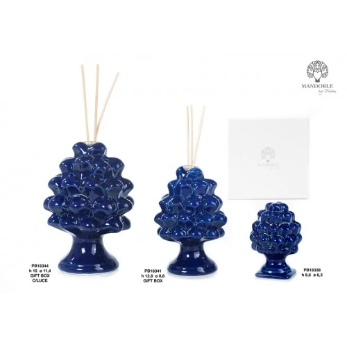 PIGNA BLU 8.6 CM. PORCELLANA