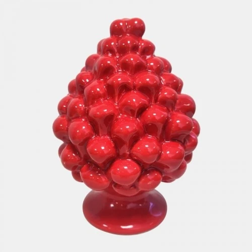 PIGNA SICILIANA IN CERAMICA ROSSA CM.20