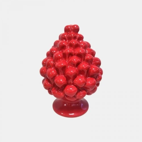 PIGNA SICILIANA IN CERAMICA ROSSA CM.9