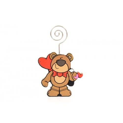 PIN CLIP ORSO INNAMORATO 6X7
