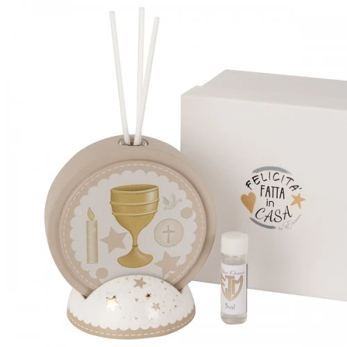 BOMBONIERA - DIFFUSUSORE COMUNIONE H.11 CON BOX