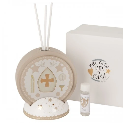 BOMBONIERA - DIFFUSORE CRESIMA H.11 CON BOX