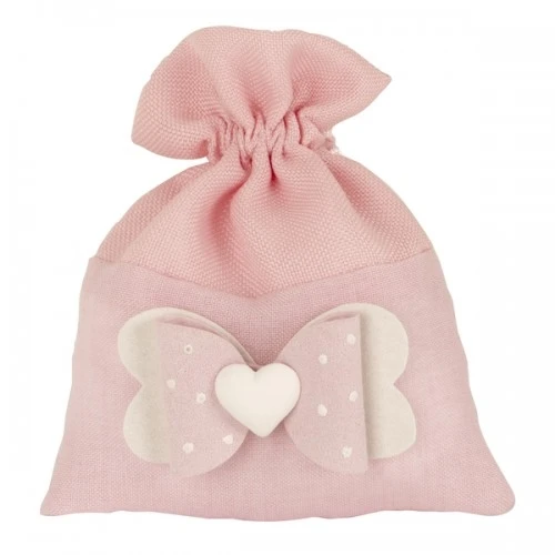 POINT BAG CONFETTI ROSA CM.8X10 