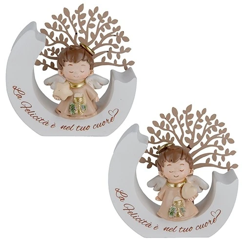 BOMBONIERA PER COMUNIONE - POP ANGELO CM.12 H.11
