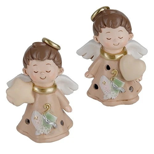 BOMBONIERA PER CRESIMA - POP ANGELO LED H.10