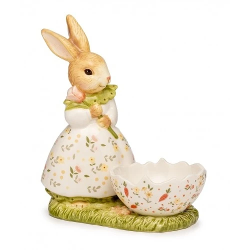 PORTA UOVO CONIGLIETTO IN CERAMICA