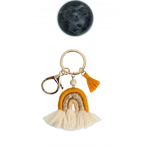 PORTACHIAVI ARCOBALENO OCRA CON BUSTA