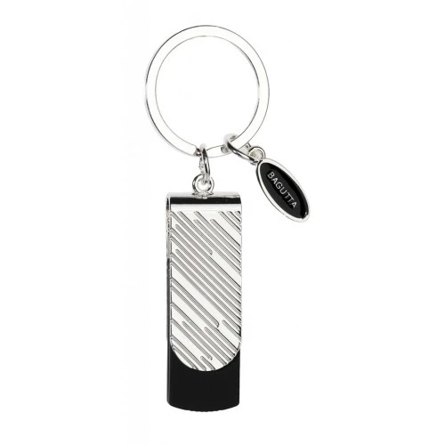 PORTACHIAVI CON MEMORIA USB 16GB NERO