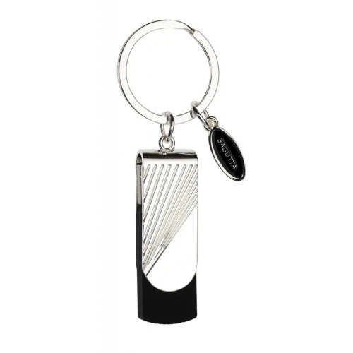 PORTACHIAVI CON MEMORIA USB 16GB NERO